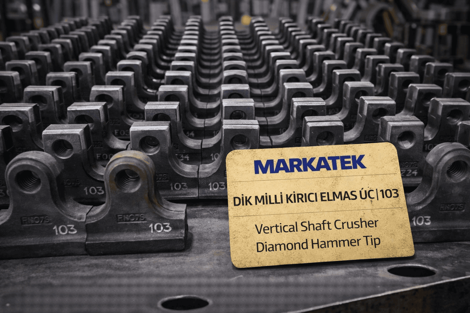 MRK-156 Dik Milli Kırıcı Elmas Uç | 103