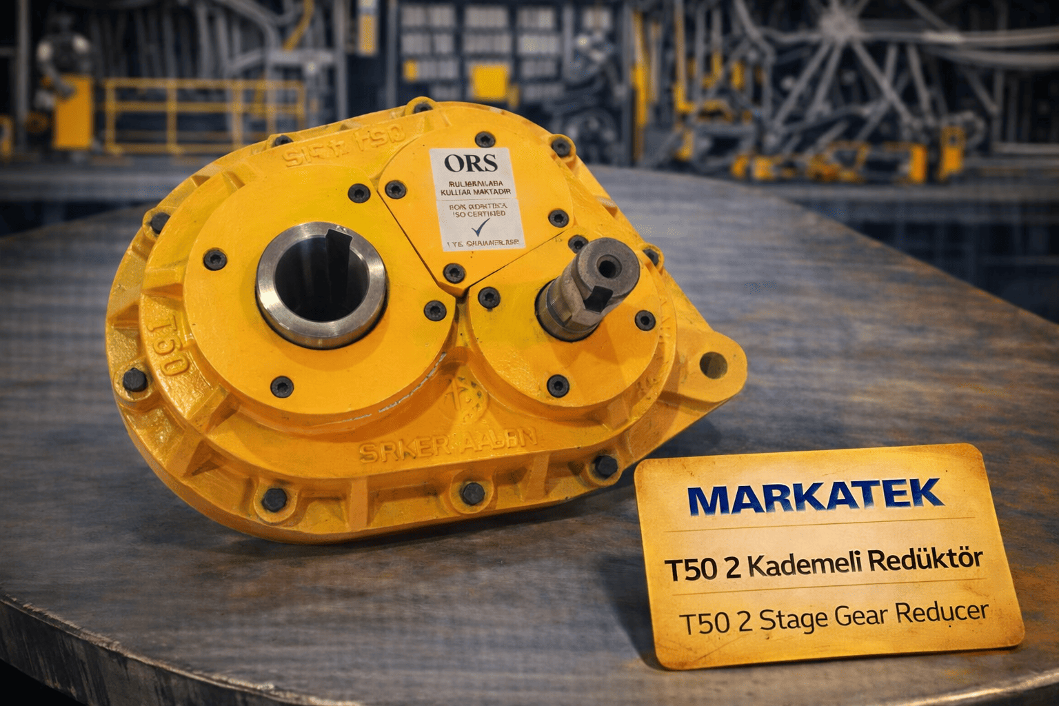 MRK-233 T50 2 Kademeli Redüktör