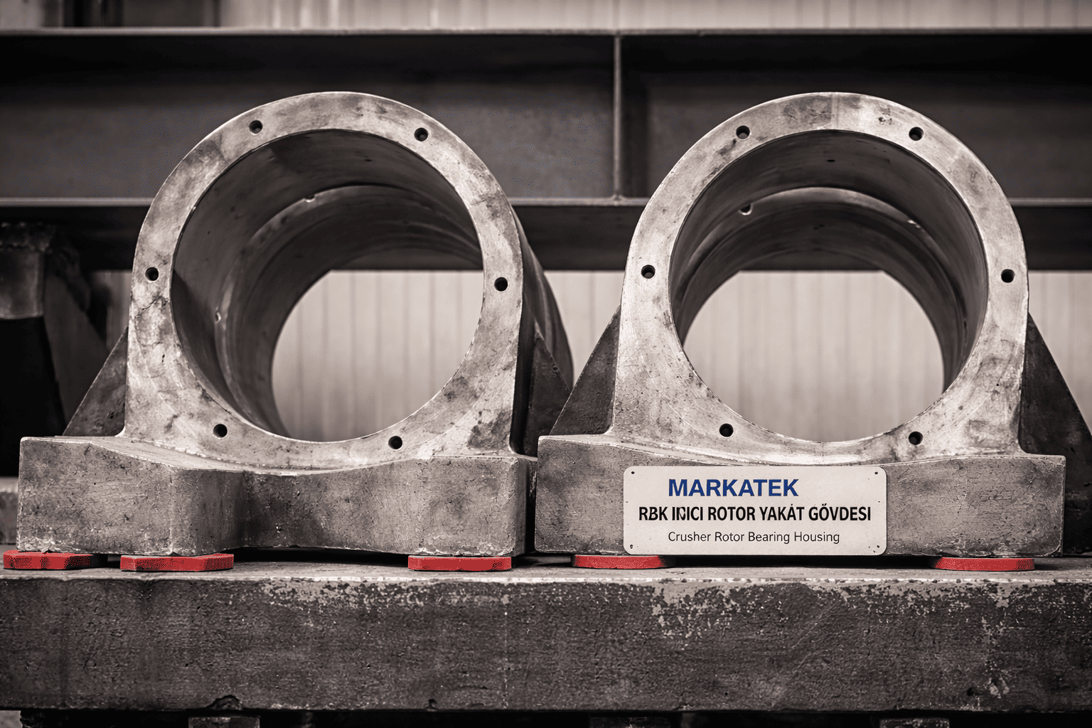 MRK-329 RBK Kırıcı Rotor Yatak Gövdesi
